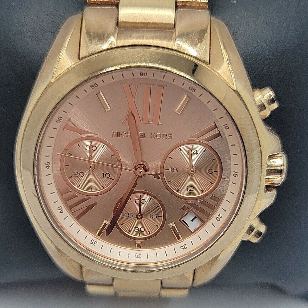 Michael Kors MK5799 Women's Stainless Steel Analog Dial Quartz Wrist Watch BC692